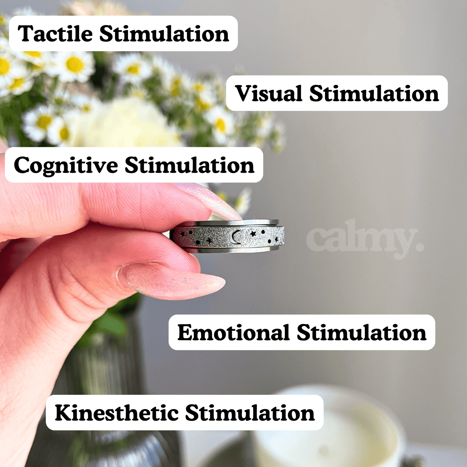 Fidget Sensory Ring - Tranquila